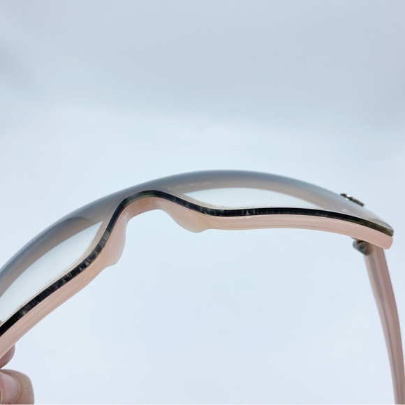 Vintage Authentic Chanel Clear Light Pink Sunglasses - Picture 9 of 11